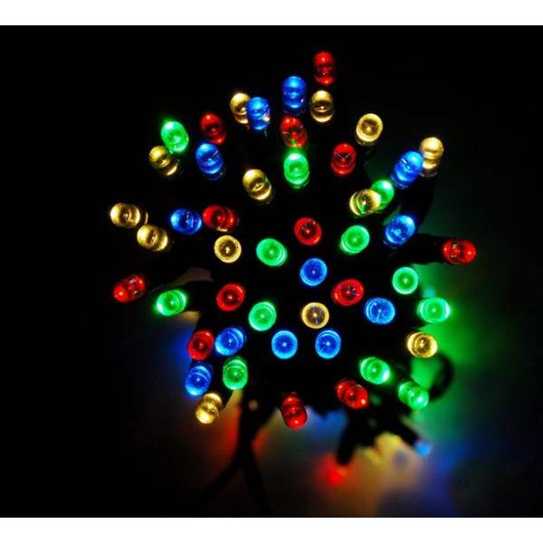 Luci Di Natale Solari 200 Led Multicolor - Image 4