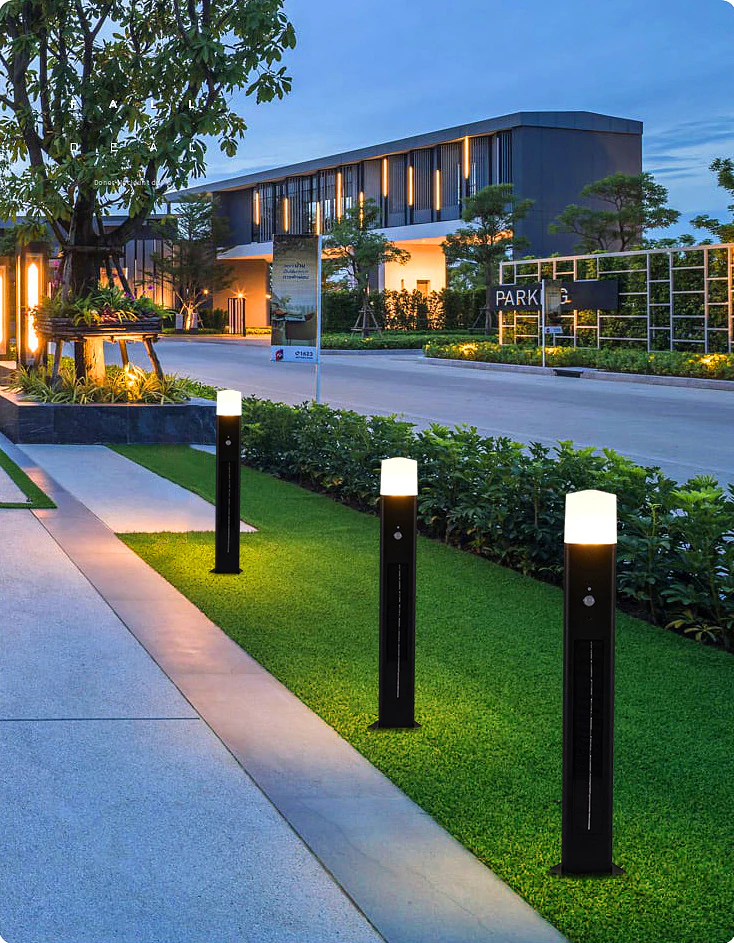Lampioncino Solare per Giardino 500 Lumen "LMS-G18" - Paletto led - Image 4