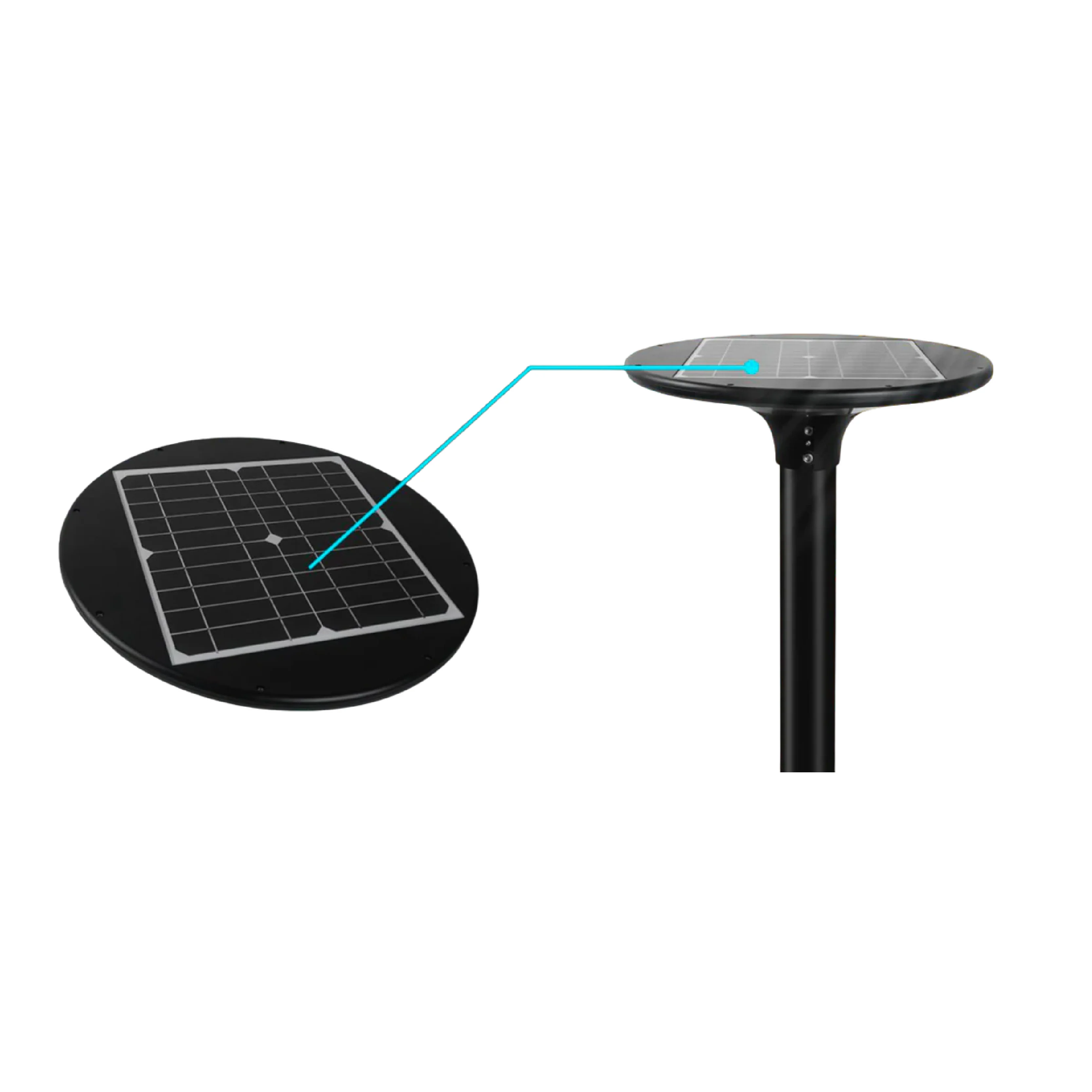 Lampione Led ad Energia Solare SunFlower - Image 5